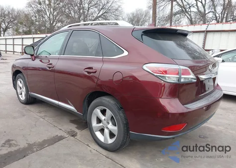 2014 Lexus Rx 350 z USA, uszkodzony, nr VIN 2T2BK1BA1EC248068